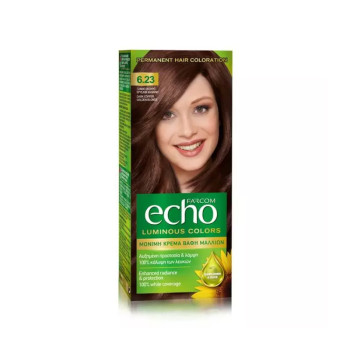 FARCOM ECHO боя за коса, медно златно тъмно русо, номер 6.23 FARCOM ECHO боя за коса, медно златно тъмно русо, номер 6.23