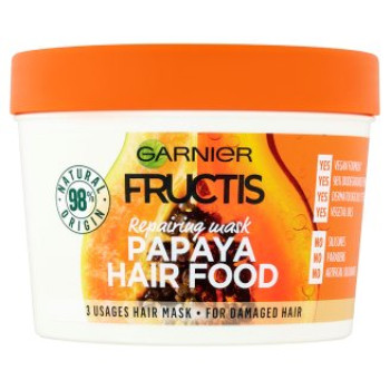 FRUCTIS маска за коса, Papaya Hair Food, 390мл FRUCTIS маска за коса, Papaya Hair Food, 390мл