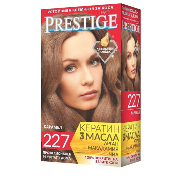 PRESTIGE боя за коса, Карамел, Номер 227 PRESTIGE боя за коса, Карамел, Номер 227