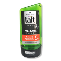 TAFT гел за коса, Chaos, Фиксация 5, 150мл