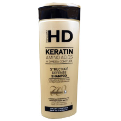 FARCOM HD шампоан за коса 400мл, keratin amino acids+omega complex, structure defense