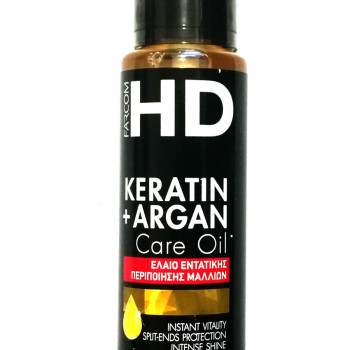 ПОДХРАНВАЩО МАСЛО ЗА КОСА HD KERATIN + ARGAN 100ML FARCOM ПОДХРАНВАЩО МАСЛО ЗА КОСА HD KERATIN + ARGAN 100ML FARCOM