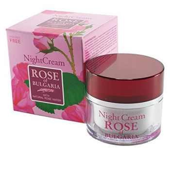 Rose of Bulgaria нощен крем за лице с роза, 50мл 