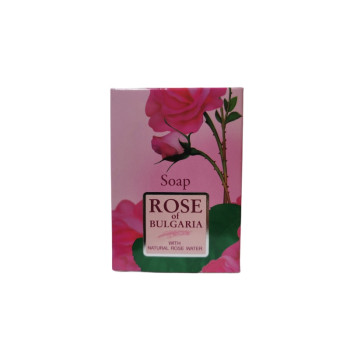 Rose of Bulgaria тоалетен сапун, Роза, 100гр Rose of Bulgaria тоалетен сапун, Роза, 100гр