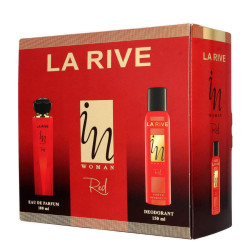LA RIVE подаръчен комплект за жени, EDП + дезодорант 150мл, In red