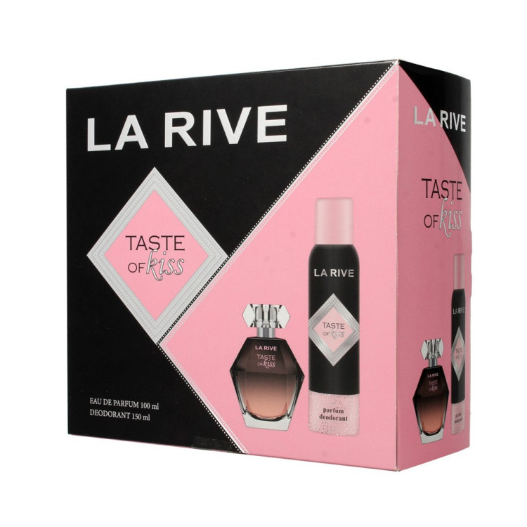 LA RIVE подаръчен комплект за жени, EDП + дезодорант 150мл, Taste of kiss 