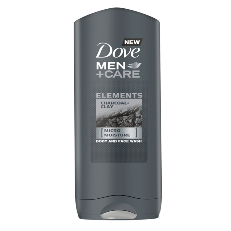DOVE душ гел за мъже, Charcoal clay, 250мл DOVE душ гел за мъже, Charcoal clay, 250мл