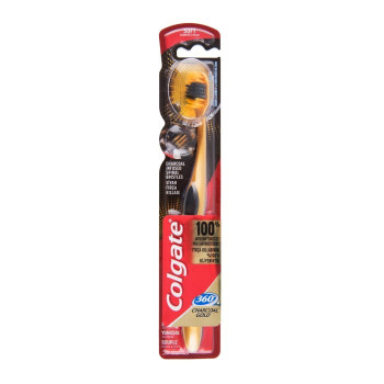 ЧETKA ЗA ЗЪБИ КОЛГЕЙТ 360 ГРАДУСА CHARCOAL GOLD