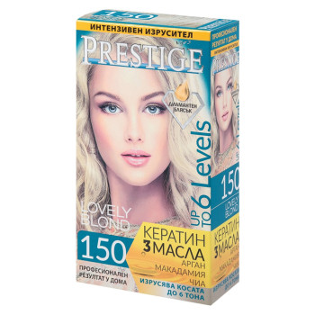 PRESTIGE боя за коса, Lovely blond, 6 тона,Номер 150