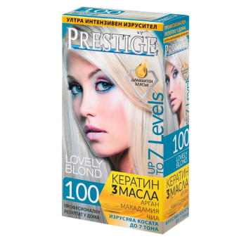 PRESTIGE боя за коса, Lovely blond, Номер 100