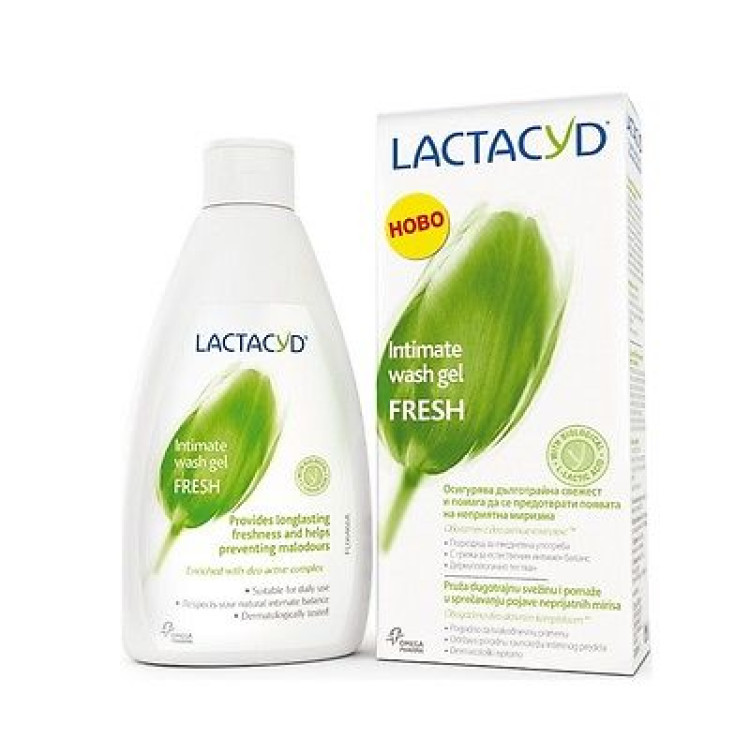 Lactacyd fresh интимен гел 200мл