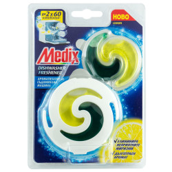 MEDIX ароматизатор за съдомиялна машина, 2 х 60 измивания
