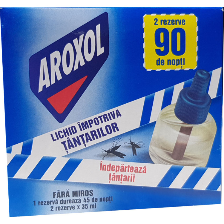 Aroxol течност срещу комари 2 броя в опаковка