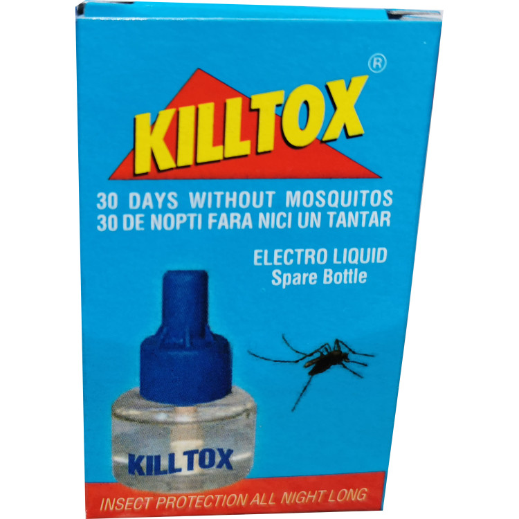 KILLTOX теченост против комари за машинка 30мл