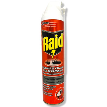 RAID арозол против пълзящи насекоми, 400мл RAID арозол против пълзящи насекоми, 400мл