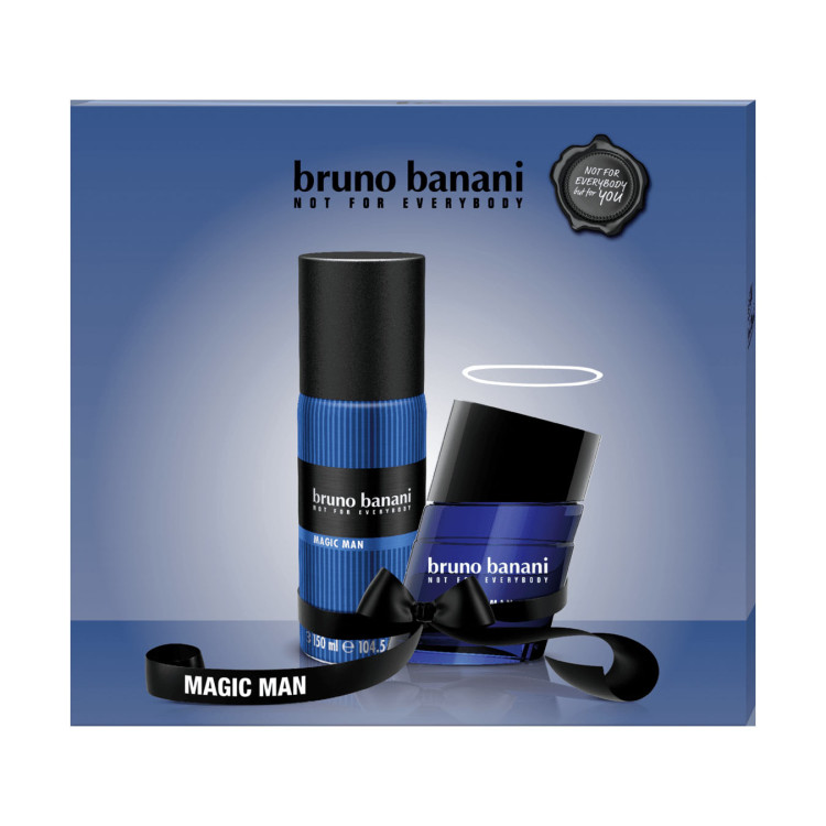 Bruno Banani magic man мъжки подаръчен комплект, EDT 30мл, дезодорант 150мл