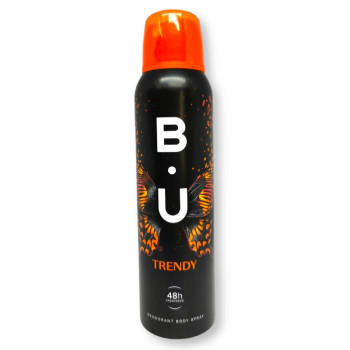 B.U. дезодорант за жени, Trendy, 150мл