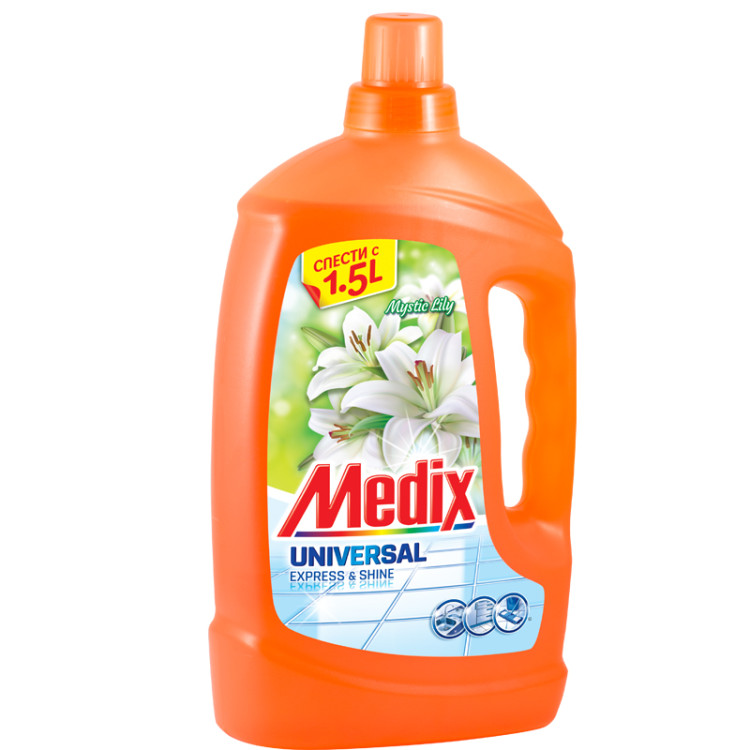 MEDIX универсален препарат за под, Mystic Lily, 1.4л