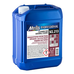 MEDIX professional, Концентриран почистващ препарат за естествени подови настилки, SCL 213, 5 литра