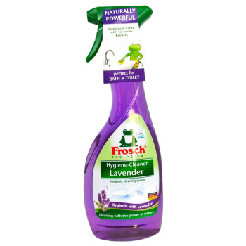 FROSCH почистващ препарат за баня, Лавандула, 500мл FROSCH почистващ препарат за баня, Лавандула, 500мл