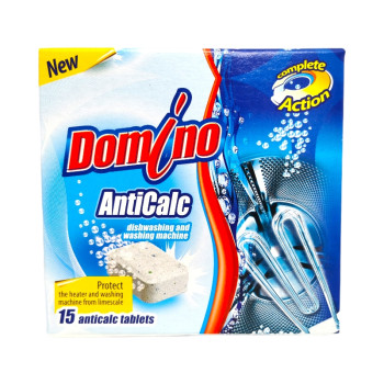 DOMINO anticalc таблетки срещу котлен камък, 15 броя