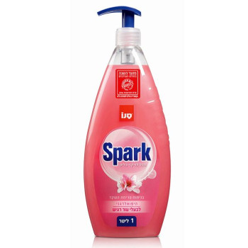 Sano spark препарат за съдове 1литър с помпа, цветя 