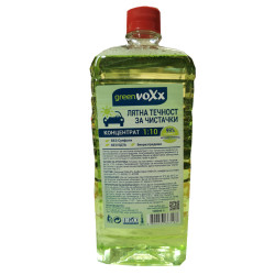 Green Voxx лятна течност за чистачки 1 литър, Концентрат 1:10