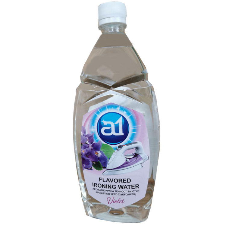 А1 ароматизирана течност за ютия, Виолет, 1 литър