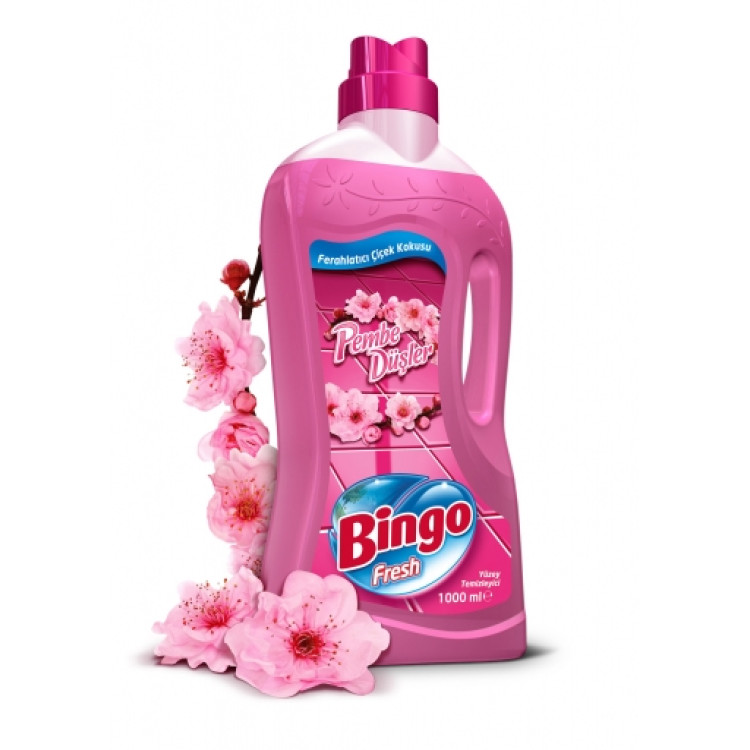 BINGO универсален препарат за под, Pink dreams, 1 литър