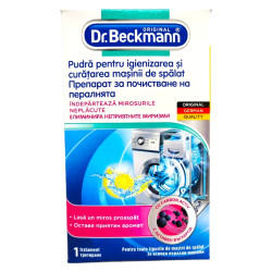 DR.BECKMANN препарат за почистване на пералнята, Елиминира неприоятните миризми, 250гр