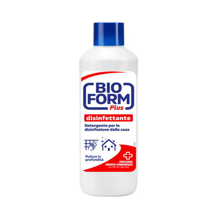 Bio form plus disinfettante, концентриран дезинфекциращ, антибактериален почистващ препарат за под и повърхности, 1 литър