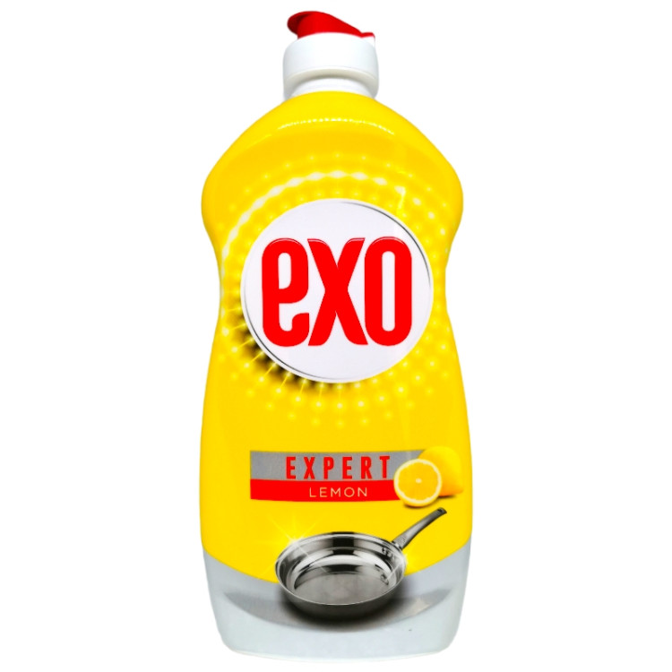EXO препарат за измиване на съдове, Expert, Лимон, 400мл