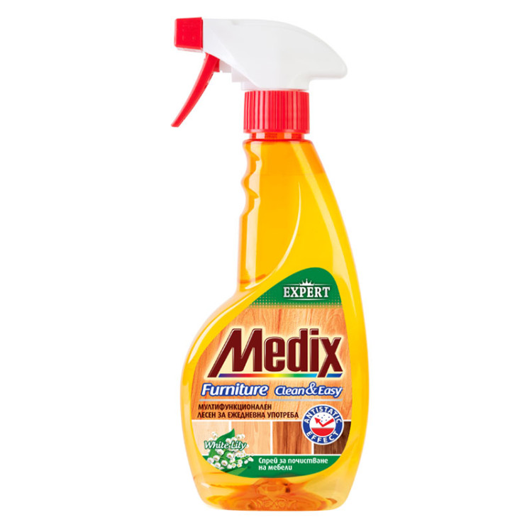 MEDIX expert препарат за почистване на мебели, Момина сълза, 350мл