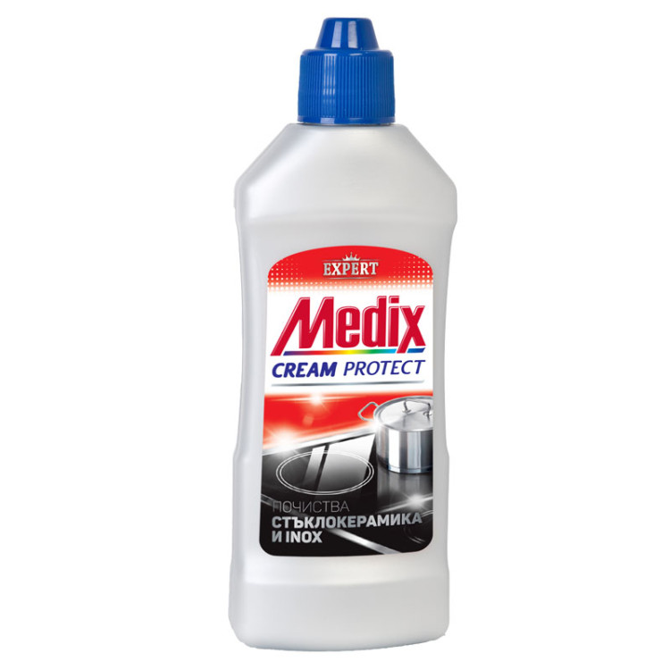 MEDIX expert, Крем за Почистване стъклокерамика и инокс, 250мл