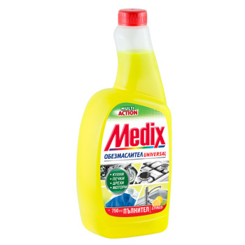 MEDIX обезмаслител, Универсал, Цитрус, Пълнител, 750мл
