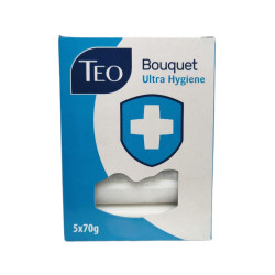TEO Bouquet тоалетен сапун, Антибактериален, Ultra Hygiene, 5х 70гр
