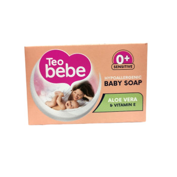 TEO BEBE бебешки сапун, Алое вера, 75гр TEO BEBE бебешки сапун, Алое вера, 75гр