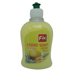 FIX течен сапун за ръце, Лимон, 300мл
