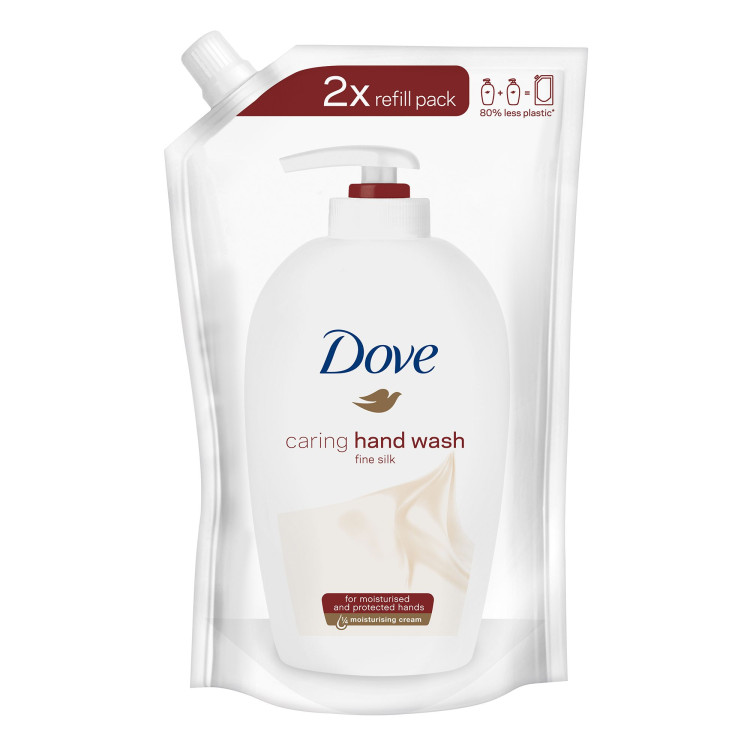 Dove течен сапун пълнител 500мл, fine silk