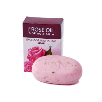 Rose of Bulgaria exclusive nourshing sopa, сапун роза 