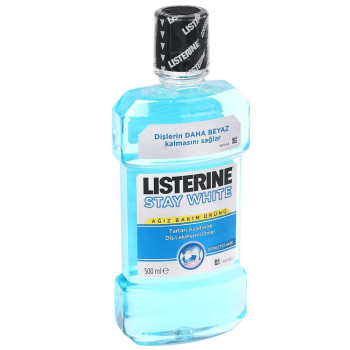 LISTERINE вода за уста, Stay white , 500мл