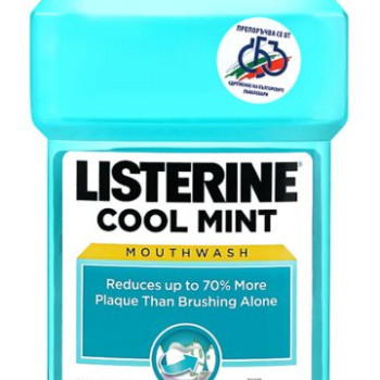 LISTERINE вода за уста cool mint, 250мл LISTERINE вода за уста cool mint, 250мл