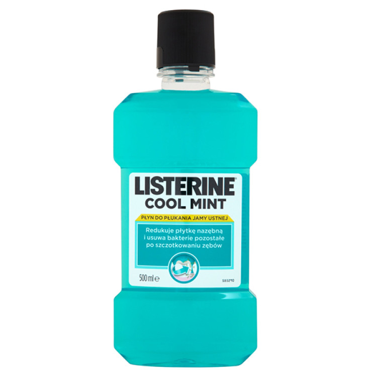 LISTERINE вода за уста, Cool mint, 500мл